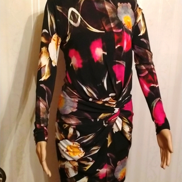 - 🌺Gorgeous Ted Baker fitted fully lined size 2 exquisite dress never worn 🌸 - Picture 4 of 9
